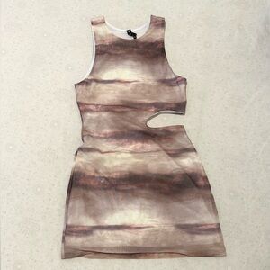 Motel Halter Mini Dress